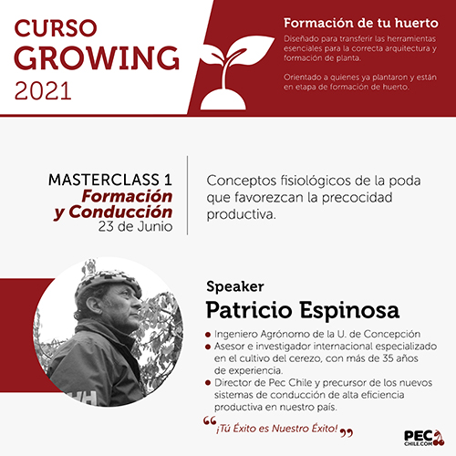 PEC E-Learning GROWING 2021: Masterclass 1 - Formación y conducción
